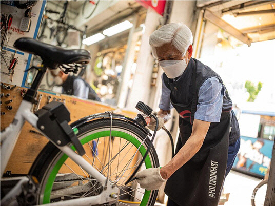 서울시가 지역 경제 활성화를 위해 운영하고 있는 '따릉이포'  <사진=서울시>